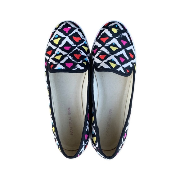 Aztec Print Flat Shoes by Material Girl US 6.5 - Picture 3 of 9